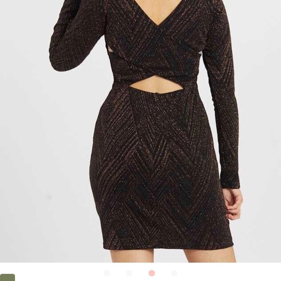 Glittery Bodycon Dress - Picture 7 of 7